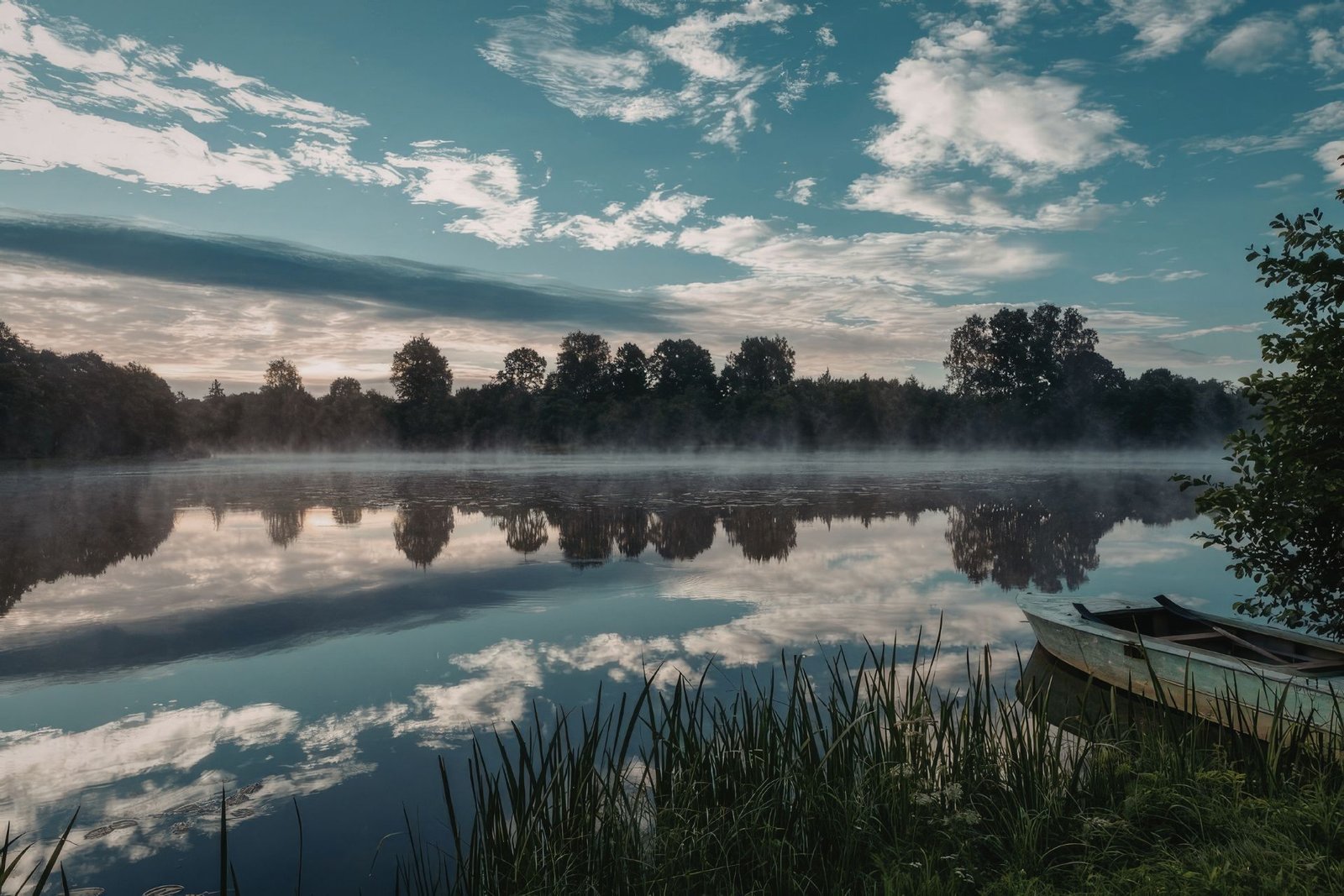 Mosquito control service in Manitowish Waters Wisconsin near lakefront home and wooded shoreline